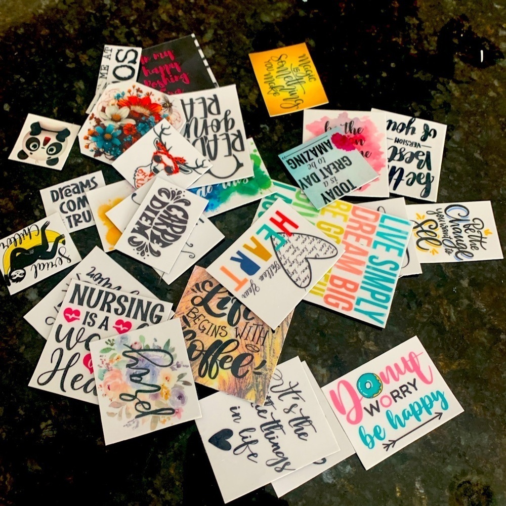 Magnet Lot, Homemade magnets, 25 magnets, Different Sizes.